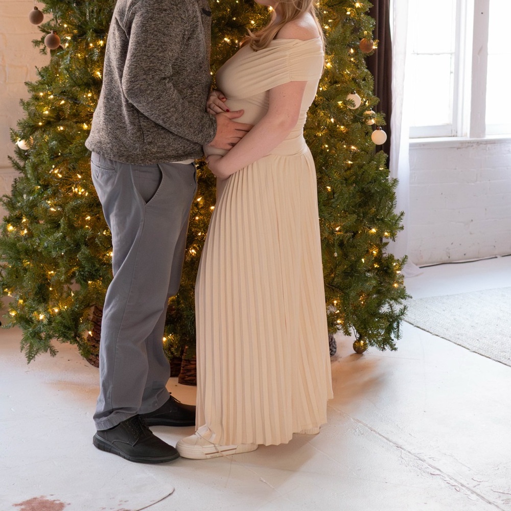 Lioness Cream Maxi Dress